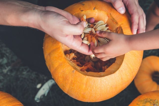 Cleaning Pumpkins