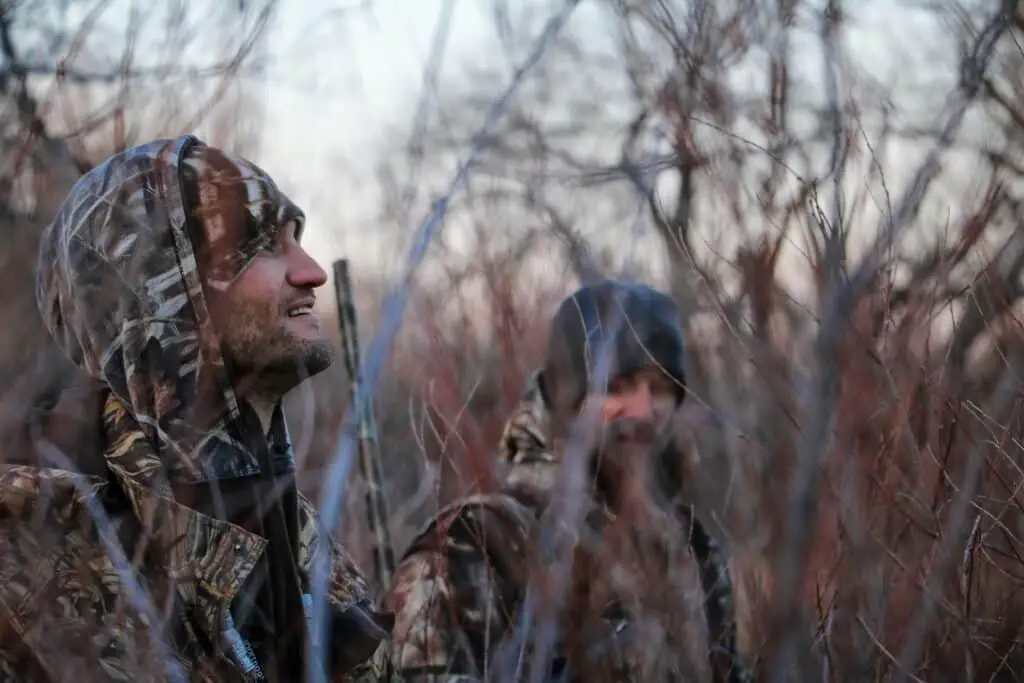 Deer hunters in Rhode Island.